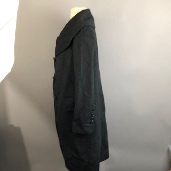 BCBG Grey Wool Coat  - Picture 4 of 8